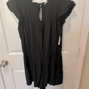 NWT Black Romper
